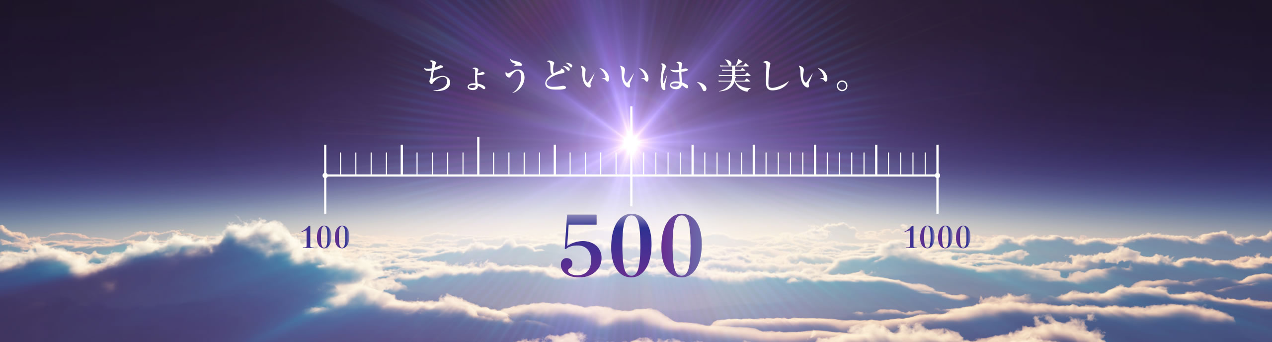 ちょうどいいは美しい